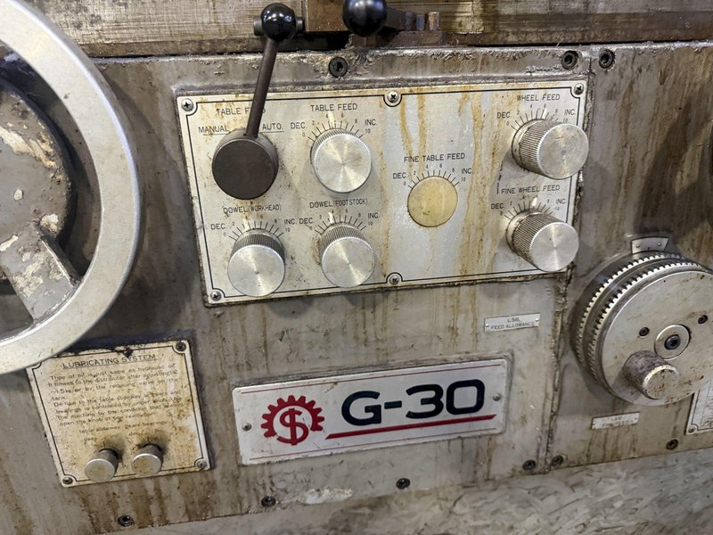 12" X 40" SHIGIYA OKAMOTO MODEL #GUA-30-100 OD HYDRAULIC CYLINDRICAL GRINDER: YOBRO #25235