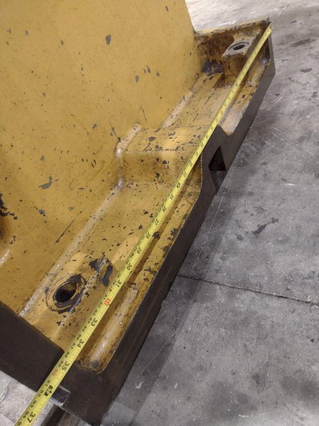 96" H X 36" W X 36" D PRECISION HIGH HEAVY DUTY SLOTTED ANGLE PLATE: STOCK #23016