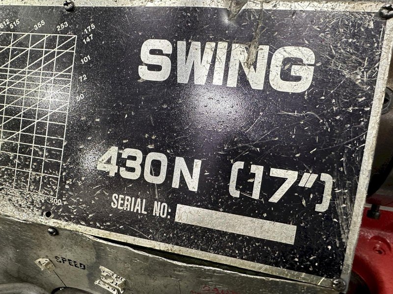 17&quot; X 40&quot; TOP ONE USA GAP BED ENGINE LATHE: STOCK #77132