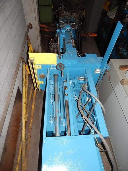 USED HAVEN AUTOMATIC SHEAR CUT TUBE CUTOFF MACHINE, Model 740 Kleencut, 4”, Stock No. 10522