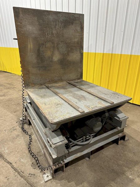 15,000 LBS (7.5 TON) WEST BEND MODEL #48-48-48 UPENDER/COIL FLIPPER: STOCK# 3496