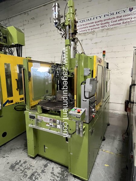 Nissei Used TNS50R5V Vertical Injection Molding Machine, Yr 2006