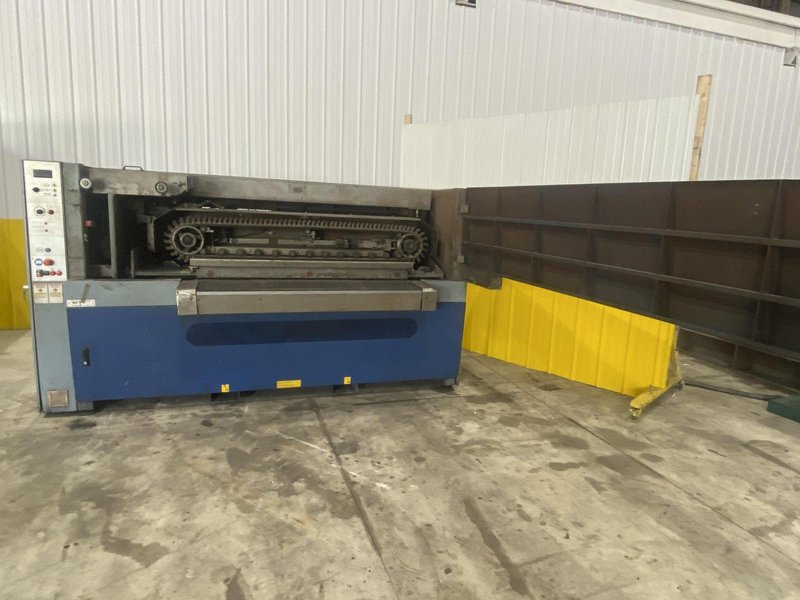 60" WIDE LISSMAC MODEL #SBM-M1500 DESCALER / BELT GRINDER: STOCK #20990