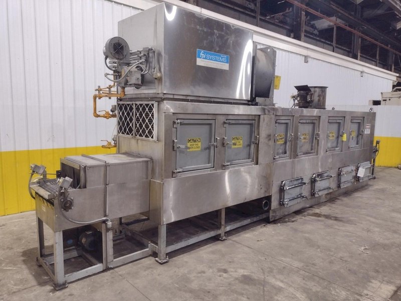 24" WIDE FPI SYSTEMS MODEL #CBW-24 STAINLESS STEEL CONVEYOR TYPER PASS-THROUGH PARTS WASHER: YOBRO #25173