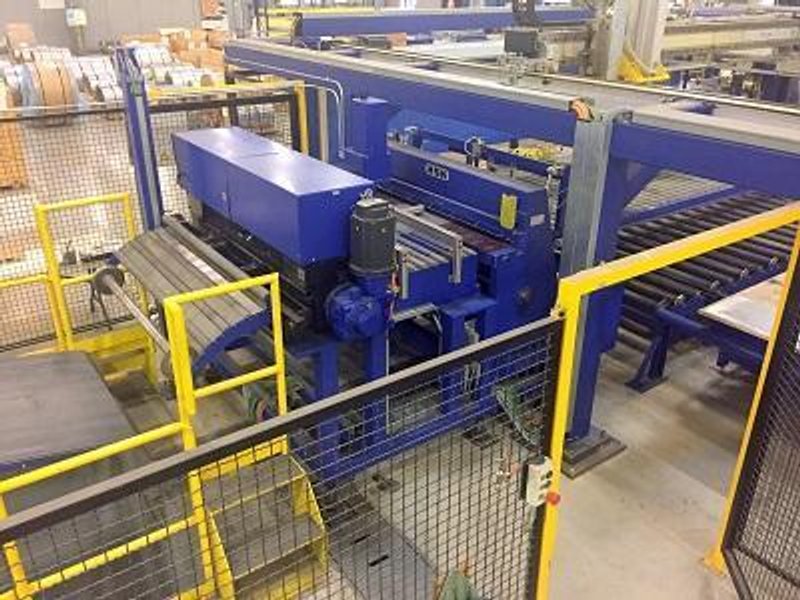 60" (1525MM) x .078" (2.0MM) x 30,000# (15 TON) DREHER CTL LINE, NEW 2007