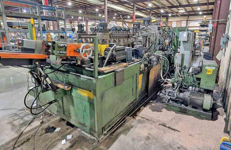 24" x 0.250" x 7,500# Custom Rollform Cut To Length Line