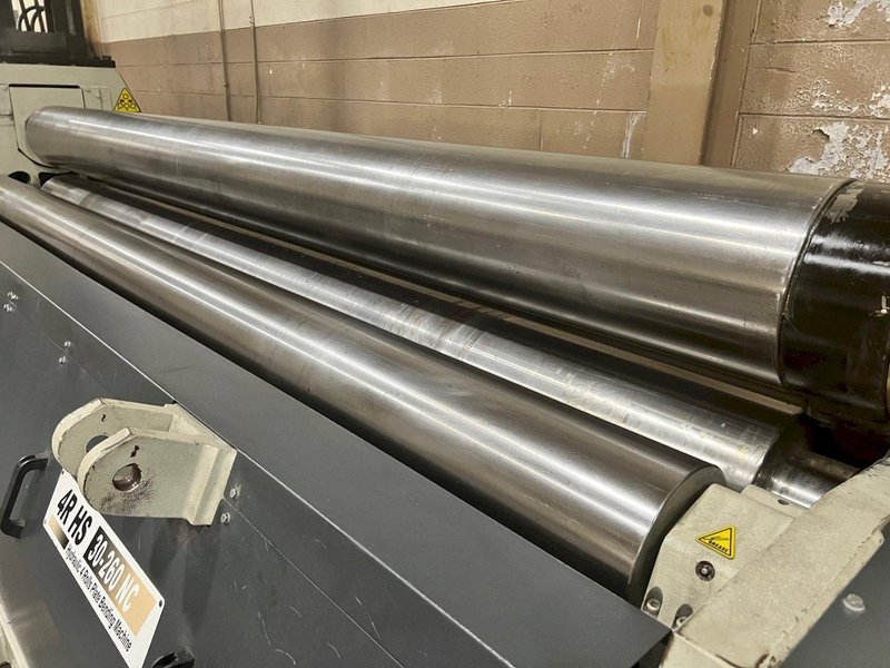 USED CARELL 10&#039; X 3/8&quot; 4-ROLL NC PLATE ROLL MODEL 4R HS 30X260NC, Stock# 11093, Year: 2019
