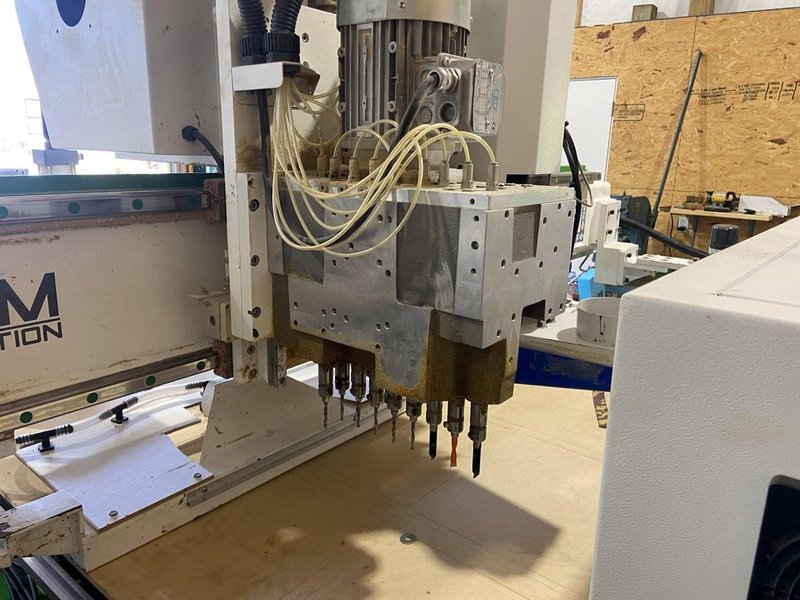 48″ x 96″ BCAM BCM1325E CNC Router, 2015