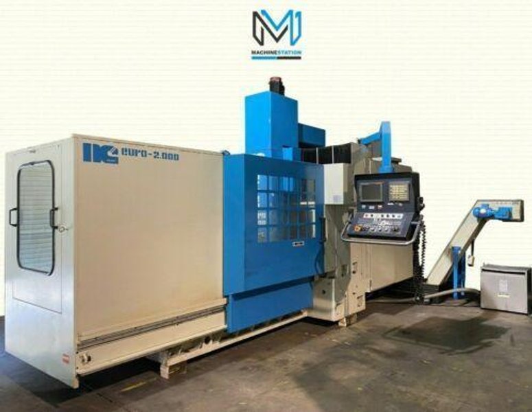 Nicolas Correa Euro-2000 CNC Vertical Bridge Mill