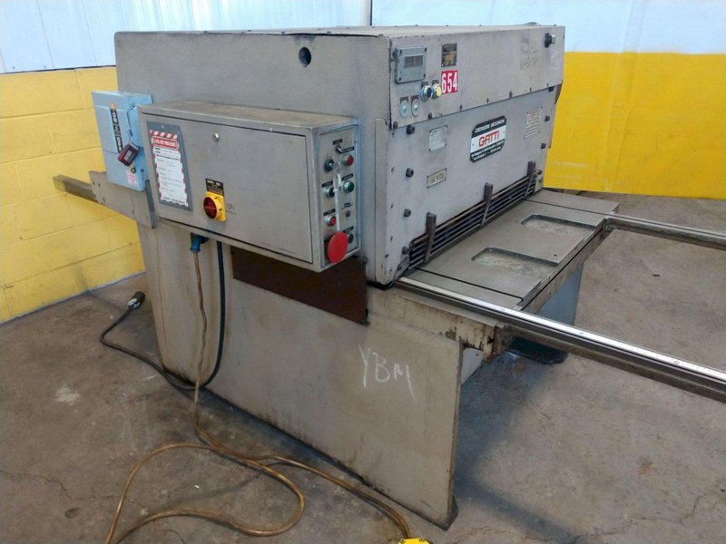 40" X 1/4" GATTI MODEL #1050 MECHANICAL POWER SHEAR: STOCK #11912
