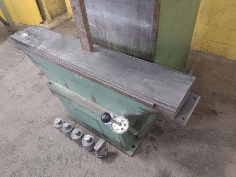 100 TON EITEL MODEL #RP100 HYDRAULIC C-FRAME PRECISION STRAIGHTENING PRESS: YOBRO #16014