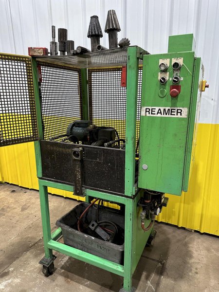 2.5&quot; JR AUTOMATION TUBE DEBURRING &amp; ID CHAMFERING MACHINE: STOCK #19033