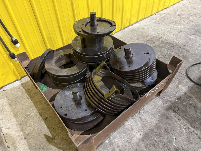 5" X 5" X 1/2" PULLMAX MODEL #Z41 VERTICAL/HORIZONTAL HYDRAULIC ANGLE ROLL: YOBRO #25804