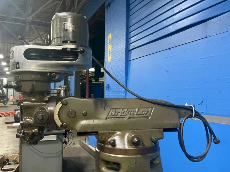 BRIDGEPORT 9”X42” VERTICAL MILL  -  26026