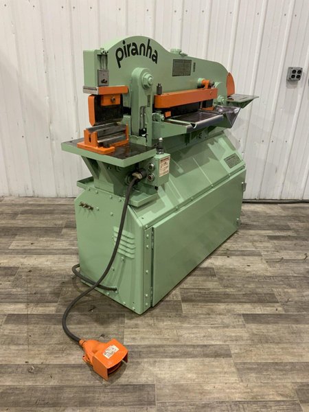 50-TON PIRANHA MODEL P50 HYDRAULIC IRONWORKER: STOCK #80961