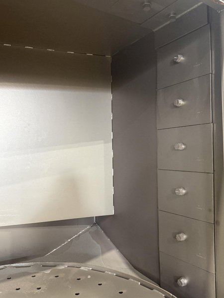 72” TABLE PANGBORN MODEL 6LK-7 ROTOBLAST SHOT BLAST MACHINE: YOBRO #24410