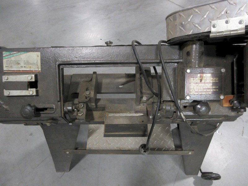 Chicago Forge 4-1/2" Horizontal Bandsaw, 45 Degree Miter, 3 Speed, 110V Single Phase- Auction Item