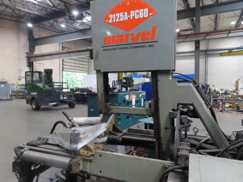 Marvel 2125A-PC60 Automatic Vertical Tilt-Frame Bandsaw, 2006