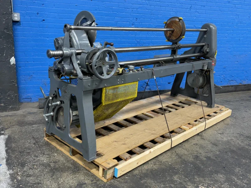 UTICA MILL SPECIALTY MACHINERY CO 70” CLOTH SLITTING MACHINR   -  SHDSC
