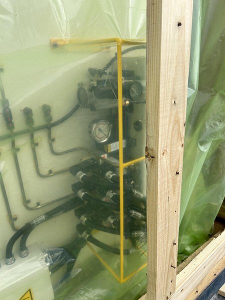 275 Ton Seyi Model SN2-275 Double Crank Gap Frame press. New 2024 never put in service.