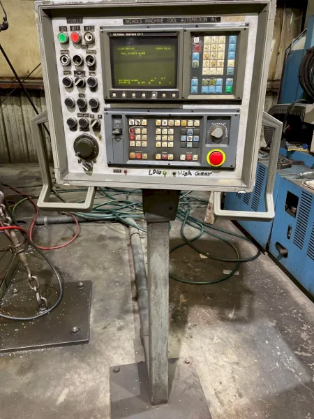 Bullard 36″ Dyn-Au-Tape 42″ Chuck 72″ High Column CNC Vertical Boring Mill – VTL