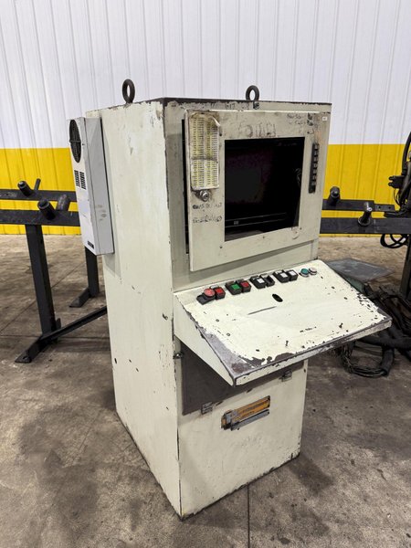 6" X 6" PEDDINGHAUS MODEL #623-L HYDRAULIC ANGLE-MASTER PUNCH &amp; SHEAR LINE: STOCK #22941