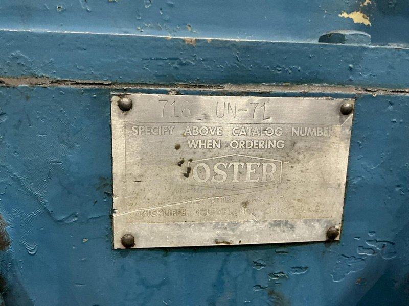 6" OSTER MODEL #716 PIPE &amp; BOLT THREADER: YOBRO 25153