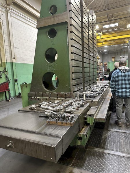 GIDDINGS &amp; LEWIS  G-60 TX CNC HORIZONTAL BORING MILL