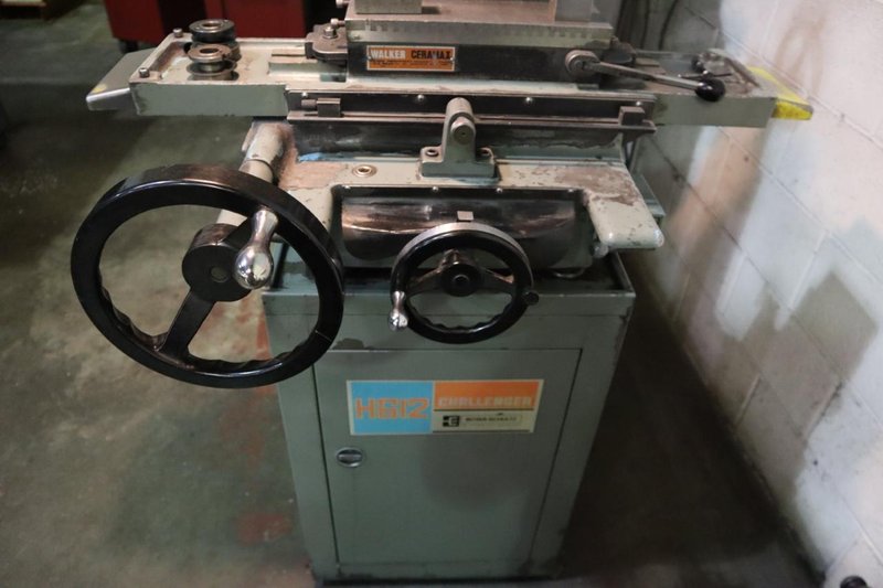 Boyar Schultz Challenger H612 with Walker Ceramax 6&quot; x 12&quot; Permanent Magnetic Chuck, Cabinet Base- Auction Item