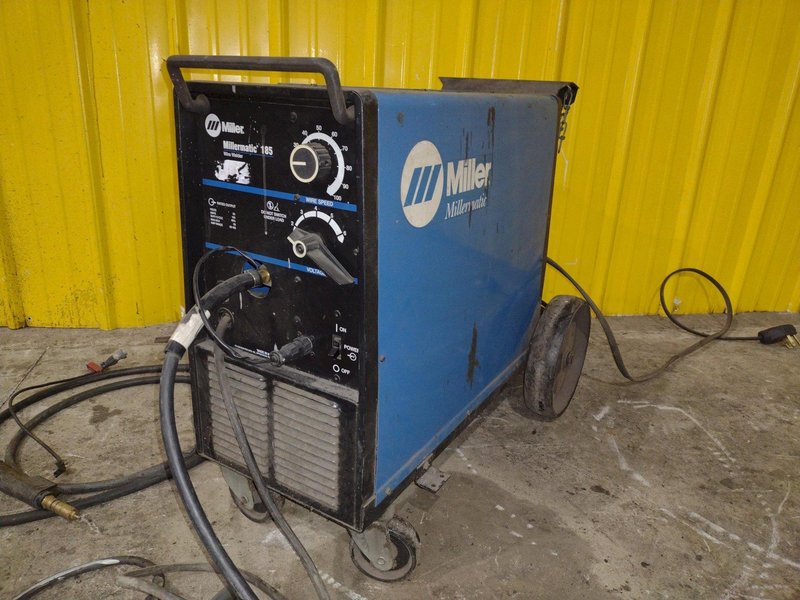 1 PHASE MILLER MODEL MILLERMATIC 185 STOCK 903497 MIG WELDER: YOBRO #24382