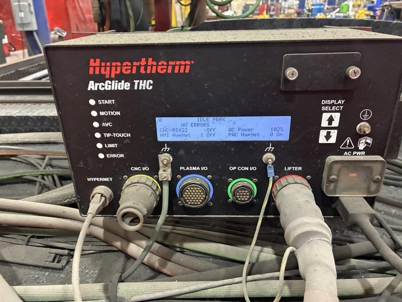 10′ x 20′ Kioke Mastergraph 3700DSD Plasma Table, 2007 – Hypertherm HPR 400 XD