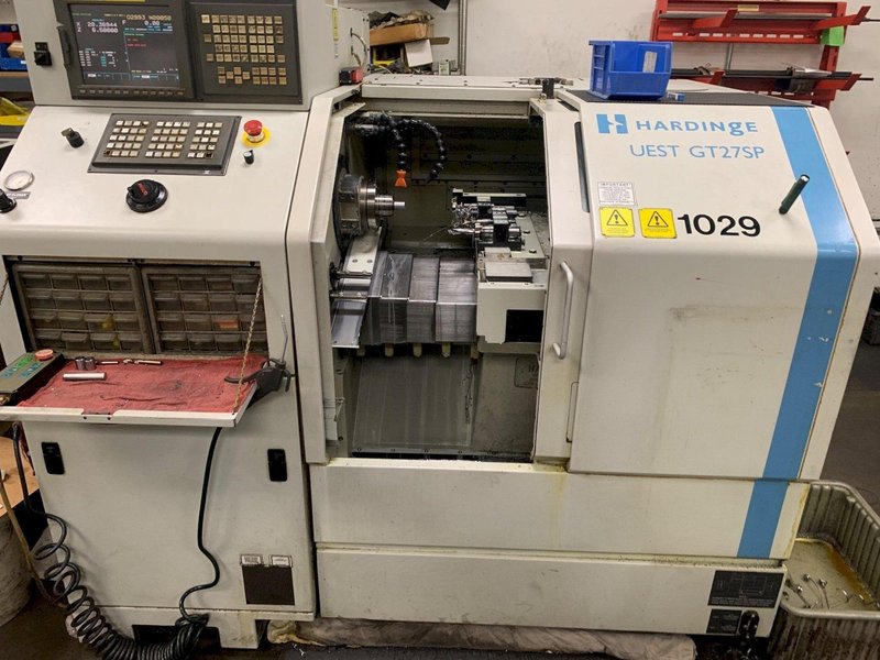 2006 Hardinge Conquest GT27SP with LNS EcoLoad Barfeed CNC Lathes Stock #: 81089223
