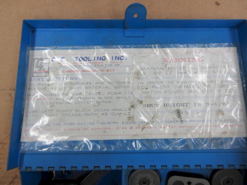C&amp;E Tool Corner Notching Tool Kit, Inch Version- Auction Item