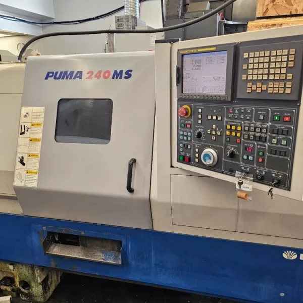 2005 DOOSAN PUMA 240MSC | Lathes, Bar, CNC