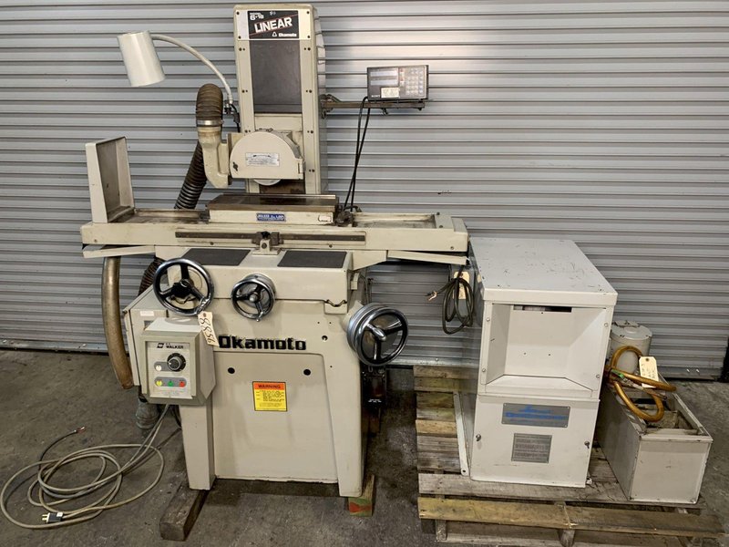 Okamoto Linear Model 618 6"X 18" Surface Grinder