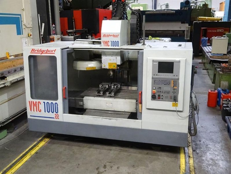 Bridgeport - VMC 1000/22 X: 1020 - Y: 510 - Z: 500 mm CNC