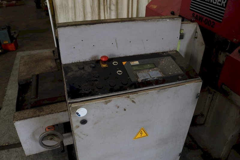 11.8' X 11.8' BEHRINGER 2 POST HORIZONTAL BAND SAW: STOCK #69883