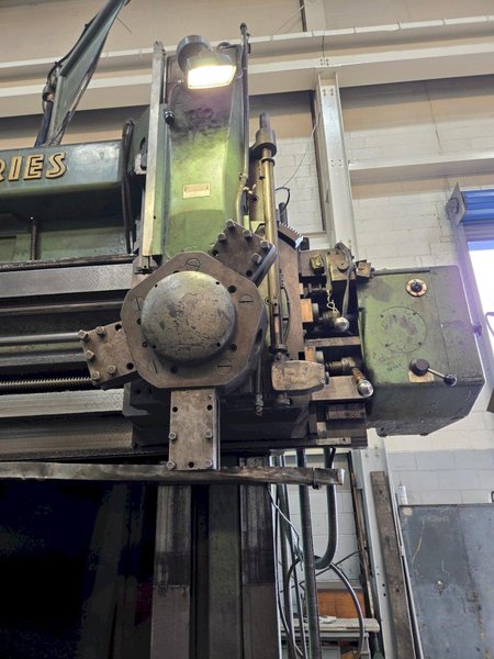 110&quot; DORRIES 3-HEAD VERTICAL TURRET LATHE VTL, 60&quot; PART HEIGHT: YOBRO #23904