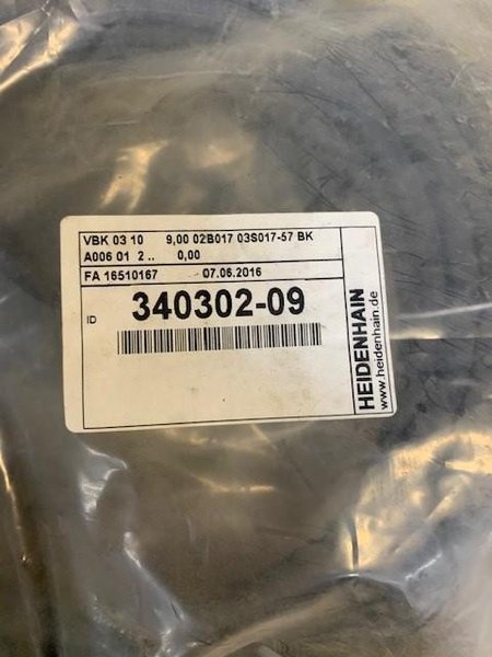 Heidenhain 340302-09 Encoder Cable