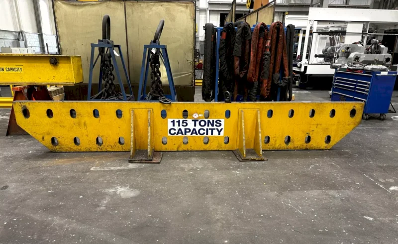115 TON X 16' STAR CRANE &amp; HOISTS SPREADER BAR / LIFTING BEAM: YOBRO #25851
