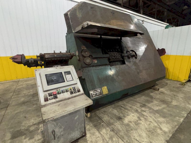 #5 (5/8&quot;) KRB MODEL #1016 ROTARY STIRRUPMATIC CNC REBAR BENDER &amp; SHEAR: STOCK #23189
