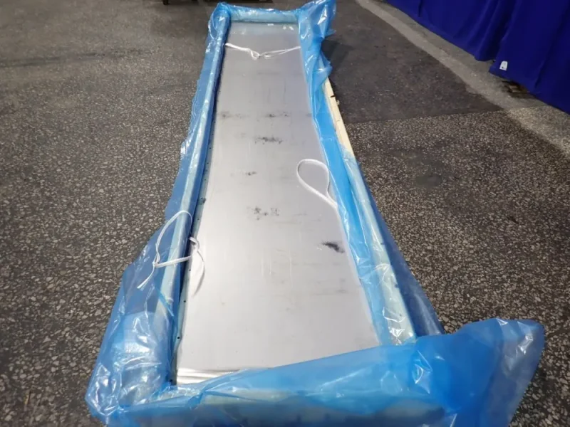PRIMA INDUSTRIES 27 1/2" X 150" S/S CONVEYOR BELT  -  555.31.429