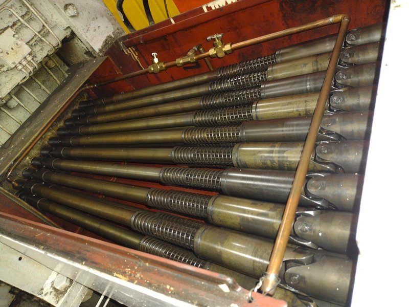 48" X .047" HERR-VOSS KEYSTONE MODEL #54-1.156-19-R.H. PRECISION BACKED UP LEVELER: STOCK #22750