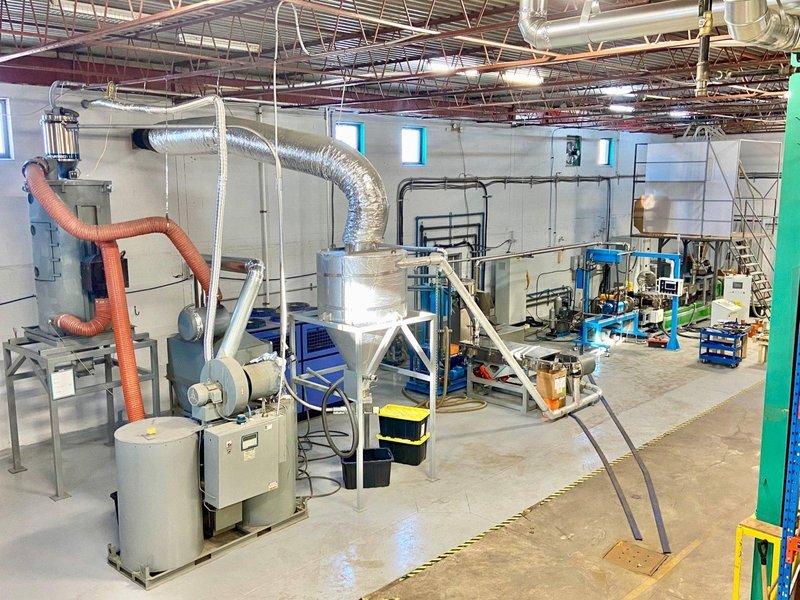 Xinda SHJ-65 Twin-Screw Compounding / Reactive Extrusion Line with Underwater Pelletizer, 2023