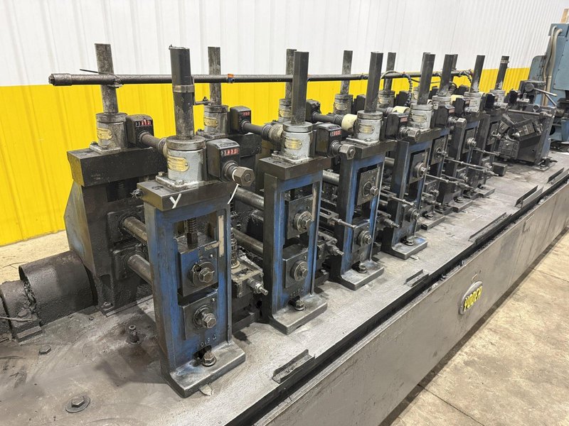 9 STAND x 2" YODER M2 ROLLFORMER, 6 STAND &amp; 3 STAND BASE: YOBRO #24317