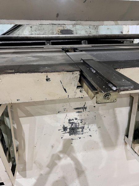 20,000 LBS X 54&quot; X .125&quot; CWP COIL SERVO FEED LINE, REEL, STRAIGHTENER, FEEDER, THREADING TABLE: STOCK #21083