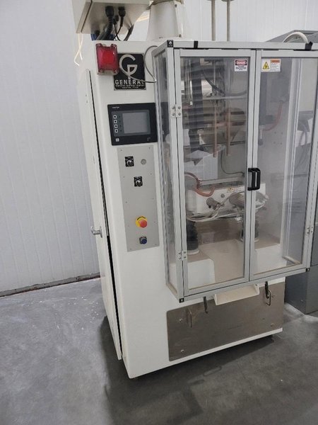 General Packaging 70A2C Double Tube Vertical Form/Fill/Seal Machine with Auger Filler, 2018