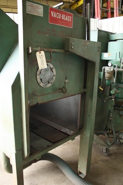 48&#039; x 36&#039; VACU BLAST BLASTING CABINET: STOCK #50990