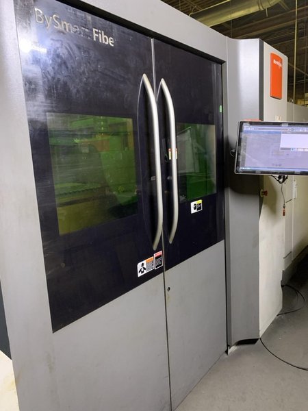 6,000 Watt Bystronic BySmart 3015 Fiber Laser, 2019 – 5′ x 10′ Bed, Available Now