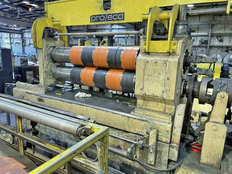 60&quot; x 9.00&quot; x 40,000# Pro Eco Slitting Line